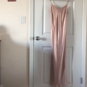 Marjolaine 100% silk slip dress